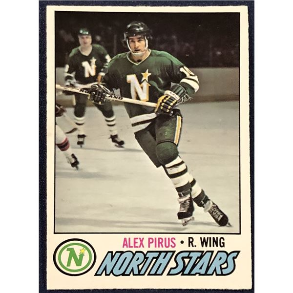 1977-78 O-PEE-CHEE NHL ALEX PIRUS ROOKIE CARD