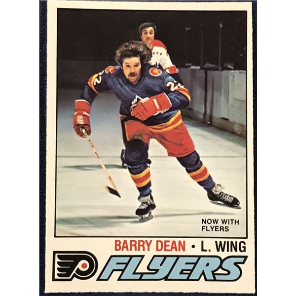 1977-78 O-PEE-CHEE NHL BARRY DEAN ROOKIE CARD