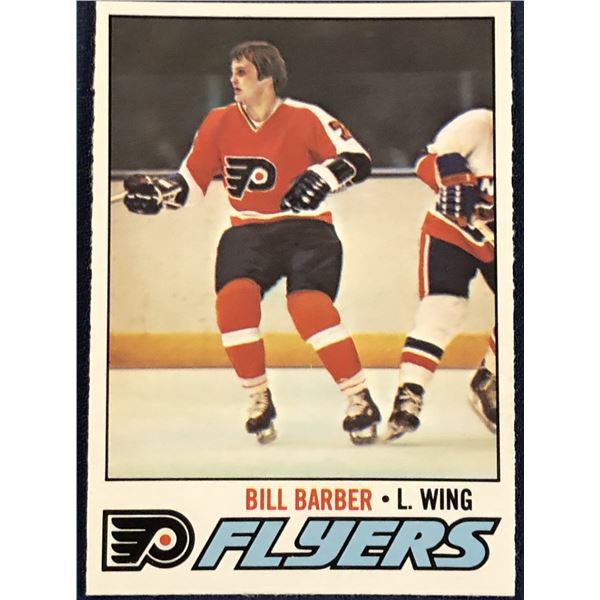 1977-78 O-PEE-CHEE NHL BILL BARBER (HOF)