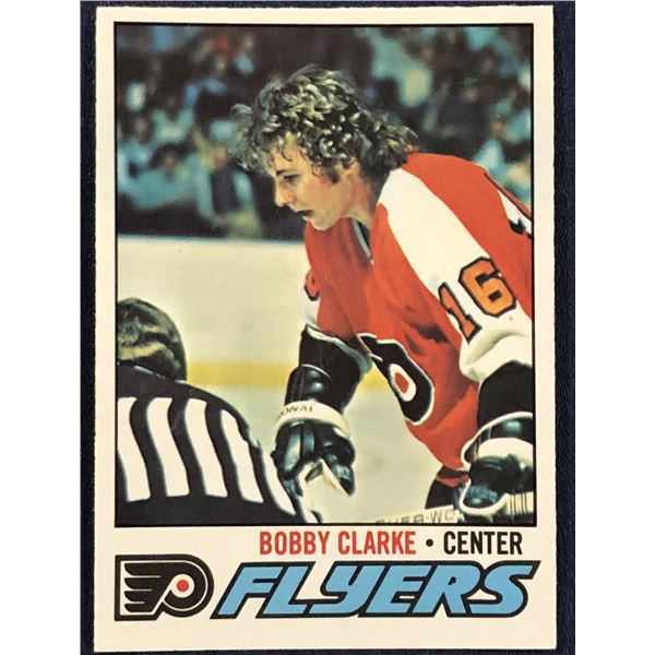 1977-78 O-PEE-CHEE NHL BOBBY CLARKE (HOF)