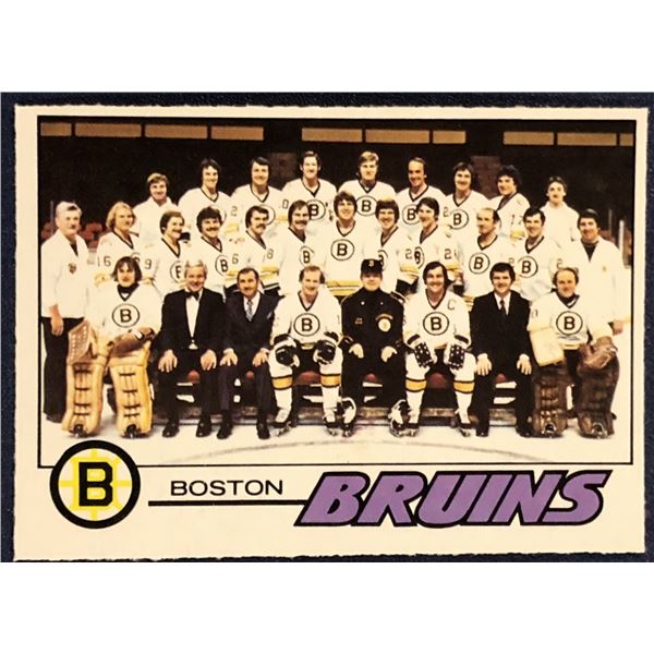 1977-78 O-PEE-CHEE NHL BOSTON BRUINS