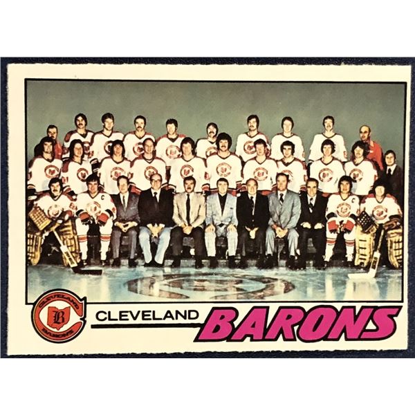 1977-78 O-PEE-CHEE NHL CLEVELAND BARONS