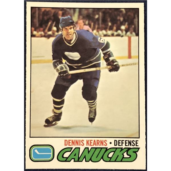 1977-78 O-PEE-CHEE NHL DENNIS KEARNS