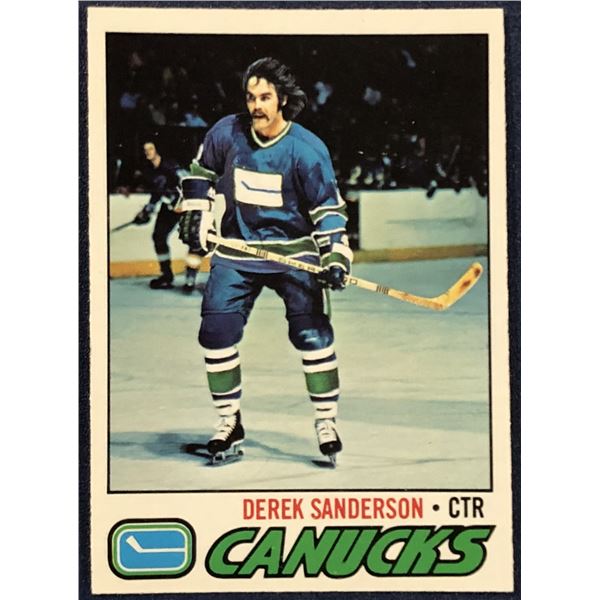 1977-78 O-PEE-CHEE NHL DEREK SANDERSON