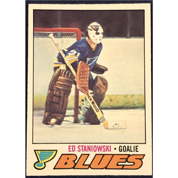 1977-78 O-PEE-CHEE NHL ED STANIOWSKI ROOKIE CARD