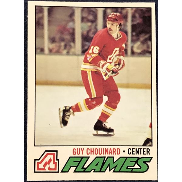 1977-78 O-PEE-CHEE NHL GUY CHOUINARD ROOKIE CARD