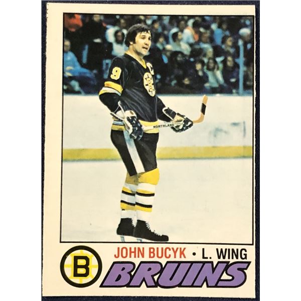 1977-78 O-PEE-CHEE NHL JOHNNY BUCYK (HOF)