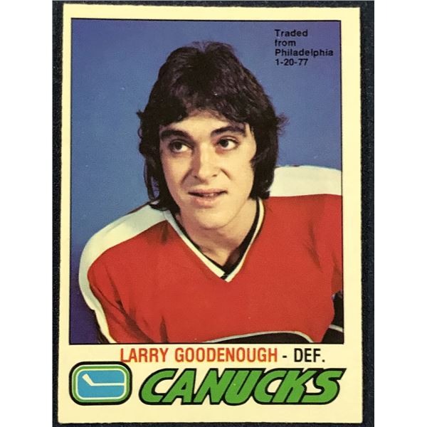 1977-78 O-PEE-CHEE NHL LARRY GOODENOUGH