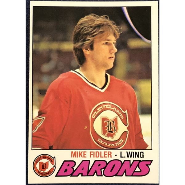 1977-78 O-PEE-CHEE NHL MIKE FIDLER ROOKIE CARD