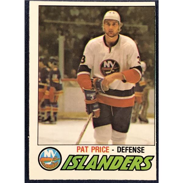 1977-78 O-PEE-CHEE NHL PAT PRICE ROOKIE CARD