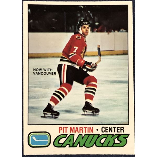 1977-78 O-PEE-CHEE NHL PIT MARTIN