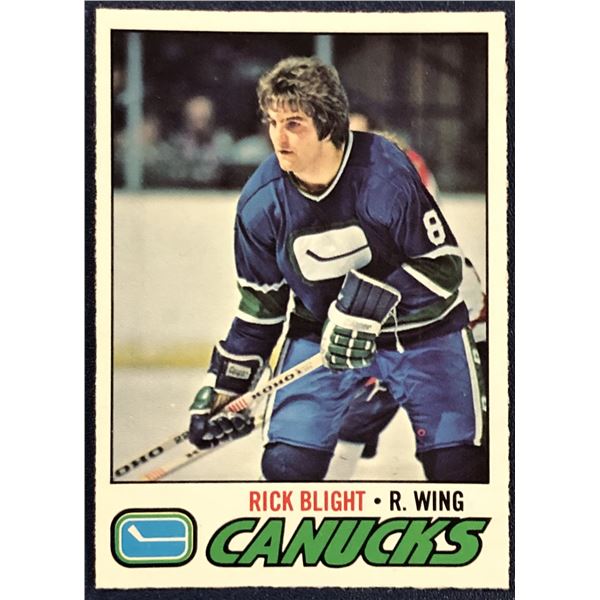 1977-78 O-PEE-CHEE NHL RICK BLIGHT