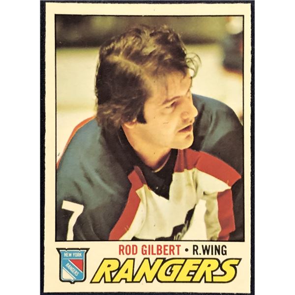 1977-78 O-PEE-CHEE NHL ROD GILBERT (HOF)