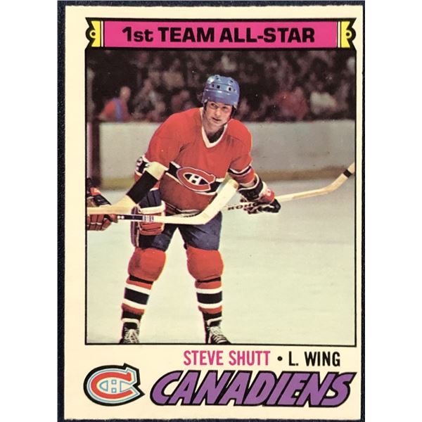 1977-78 O-PEE-CHEE NHL STEVE SHUTT (HOF)