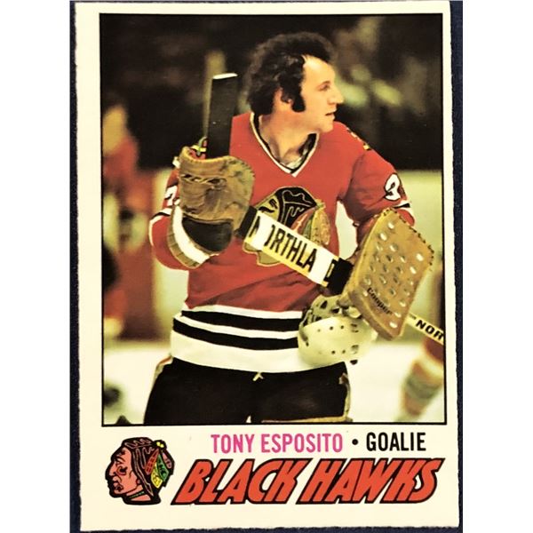 1977-78 O-PEE-CHEE NHL TONY ESPOSITO (HOF)