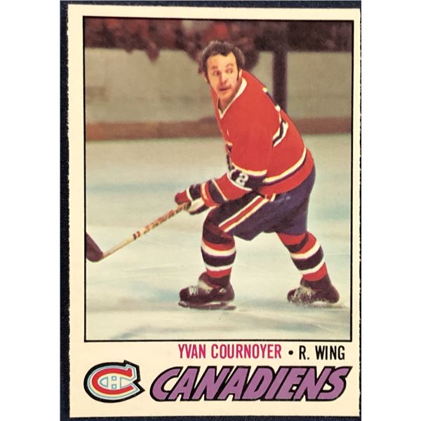 1977-78 O-PEE-CHEE NHL YVAN COURNOYER (HOF)