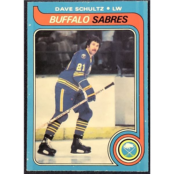 1979-80 O-PEE-CHEE DAVE SCHULTZ