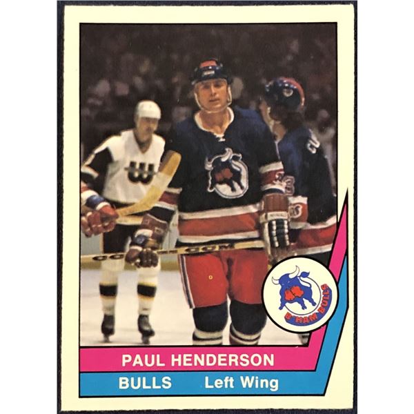 1977-78 O-PEE-CHEE WHA PAUL HENDERSON