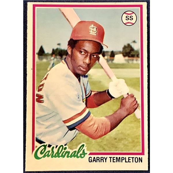1978 O-PEE-CHEE GARRY TEMPLETON