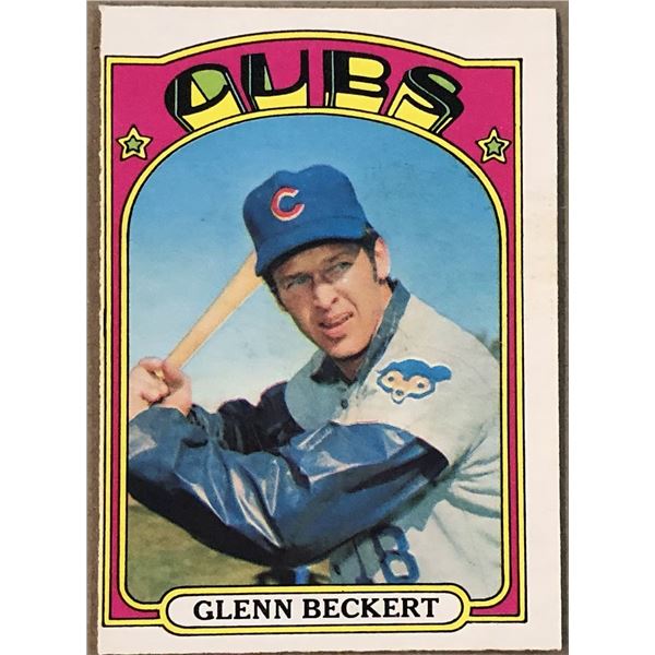 1972 O-PEE-CHEE GLENN BECKERT