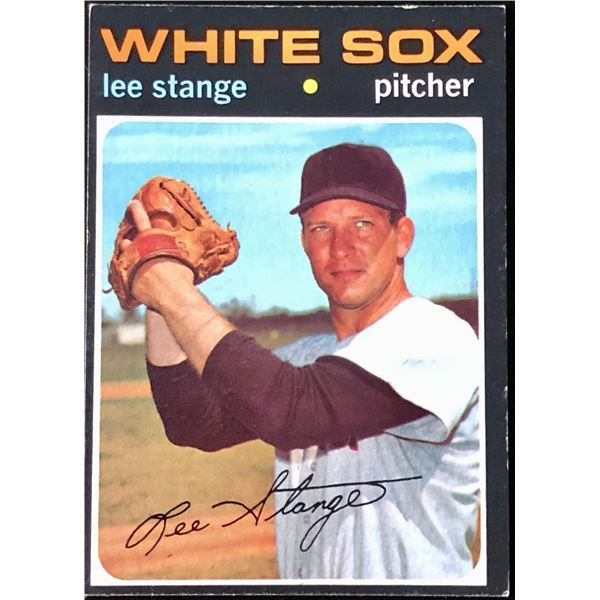 1971 TOPPS LEE STANGE