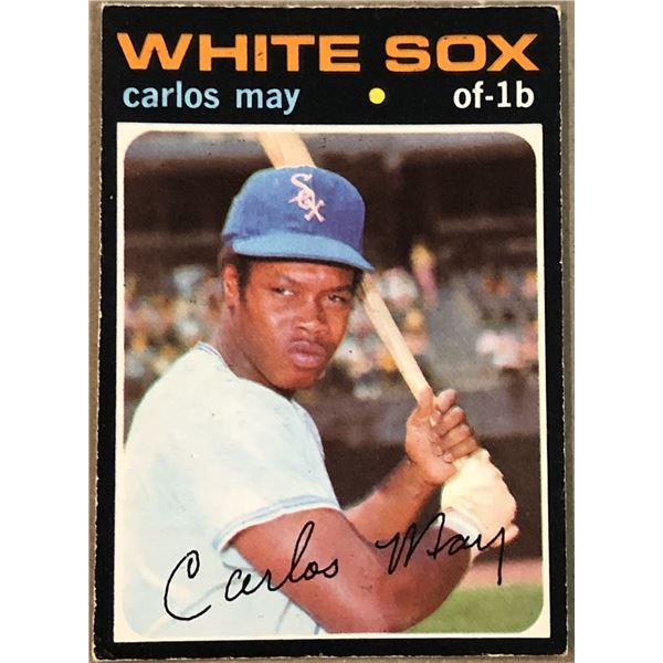 1971 O-PEE-CHEE CARLOS MAY