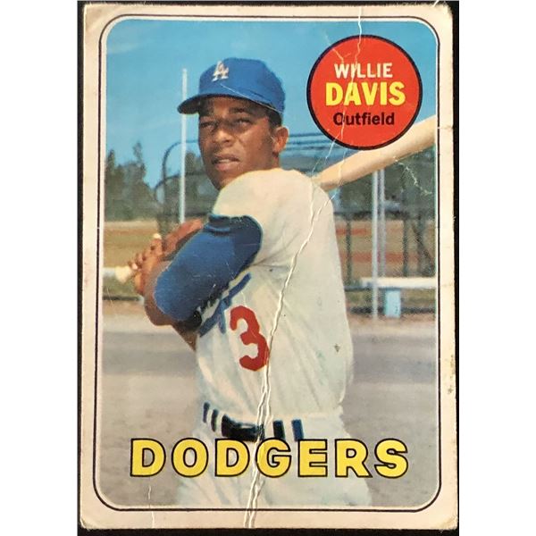 1969 O-PEE-CHEE WILLIE DAVIS