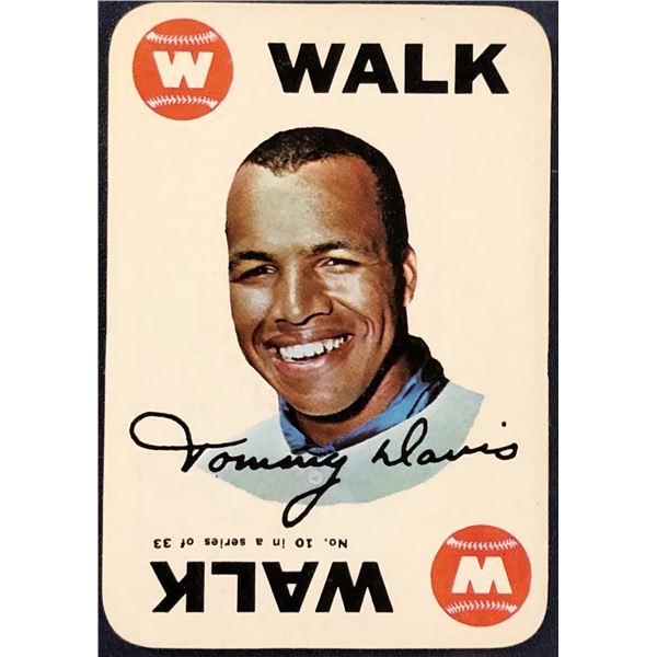 1968 TOPPS BASEBALL GAME INSERT - TOMMY DAVIS
