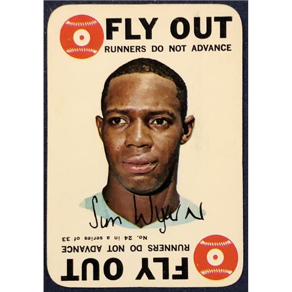 1968 TOPPS BASEBALL GAME INSERT - JIM WYNN