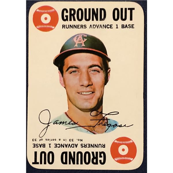 1968 TOPPS BASEBALL GAME INSERT - JIM FREGOSI