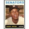 Image 1 : 1964 TOPPS BASEBALL CHUCK HINTON