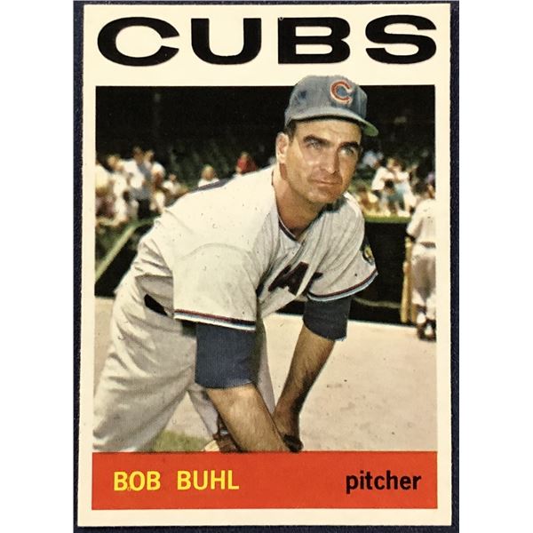 1964 TOPPS BASEBALL BOB BUHL