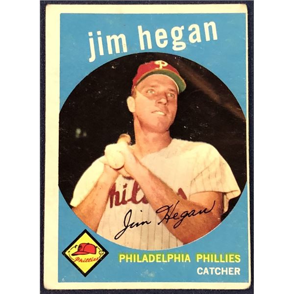 1959 TOPPS JIM HEGAN