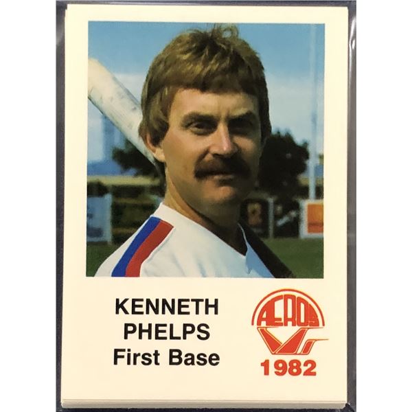1982 MiLB WICHITA AEROS TEAM SET (KEN PHELPS)
