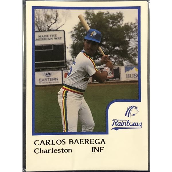 1986 PRO CARDS MiLB CHARLESTON RAINBOWS TEAM SET (CARLOS BAERGA)