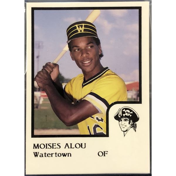 1986 PRO CARDS MiLB WATERTOWN PIRATES TEAM SET (MOISES ALOU)