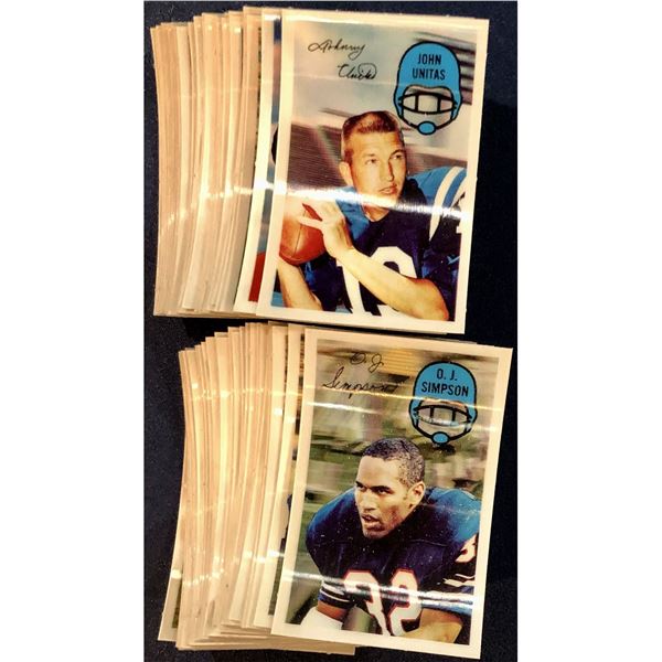 1970 KELLOGG'S NFL 3-D SET