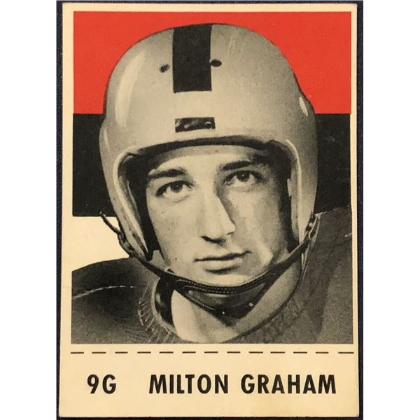 1956 SHREDDED WHEAT CFL MILTON GRAHAM
