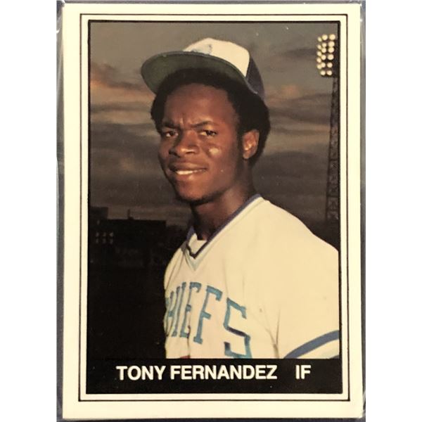 1982 TCMA MiLB SYRACUSE CHIEFS TEAM SET (TONY FERNANDEZ / GEORGE BELL)