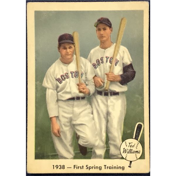 1959 FLEER TED WILLIAMS - FIRST SPRING TRAINING
