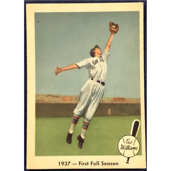 1959 FLEER TED WILLIAMS - FIRST FULL SEASON
