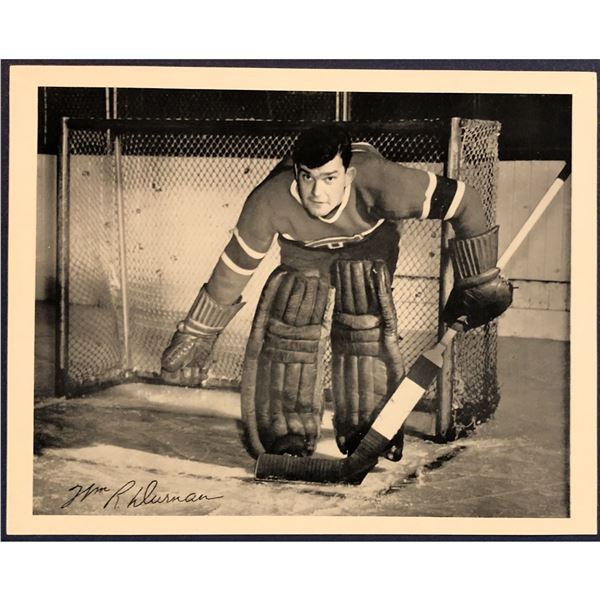 1945-54 QUAKER OATS NHL HOCKEY - BILL DURNAN (HOF)