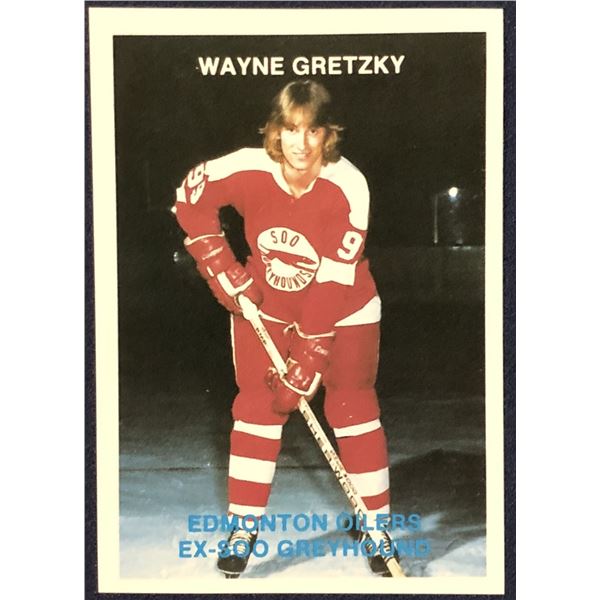 1987-88 SOO GREYHOUNDS POLICE - WAYNE GRETZKY (HOF)