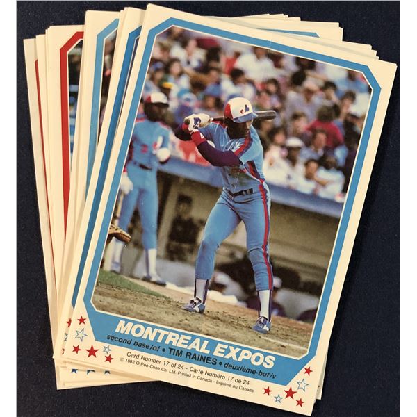 1982 O-PEE-CHEE MLB BASEBALL PIN-UP POSTERS SET