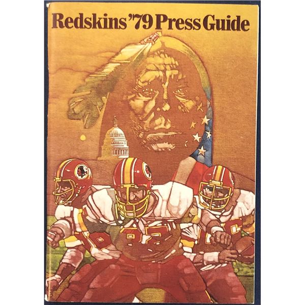 1979 NFL MEDIA GUIDE - WASHINGTON REDSKINS