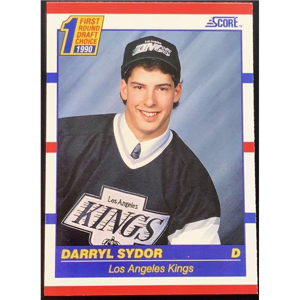 1990-91 SCORE DARYL SYDOR ROOKIE CARD