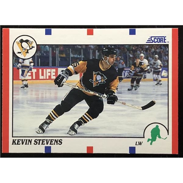1990-91 SCORE KEVIN STEVENS ROOKIE CARD