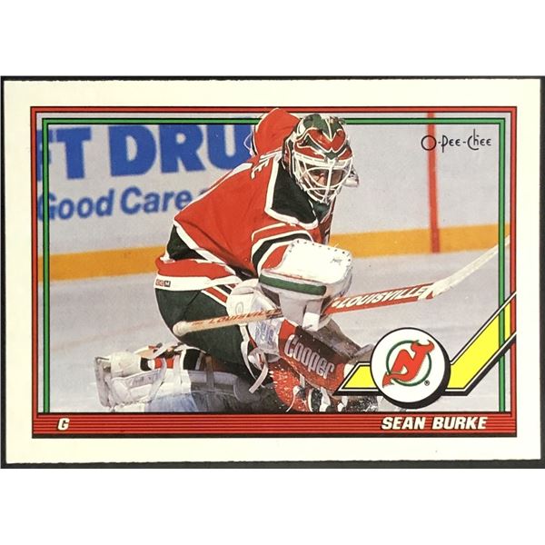 1991-92 O-PEE-CHEE SEAN BURKE