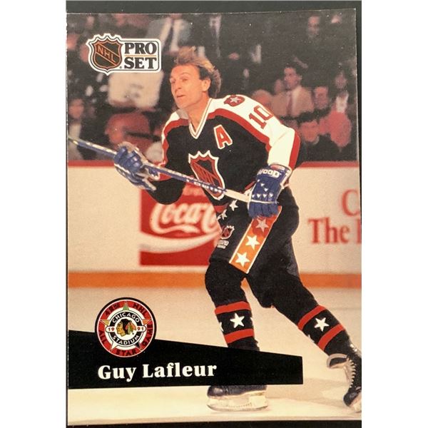 1991-92 PRO SET GUY LAFLEUR (HOF)