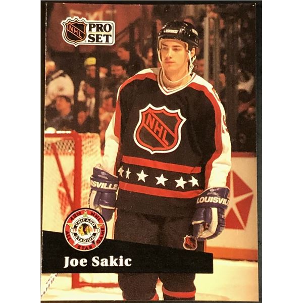 1991-92 PRO SET JOE SAKIC (HOF)